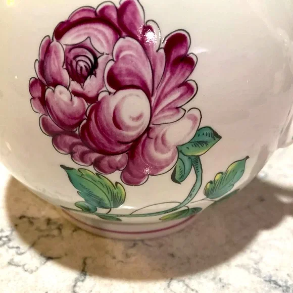 Tiffany & Co. “Strasbourg Flowers” Pitcher EUC